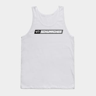 Mick Schumacher 47 F1 Driver Tank Top